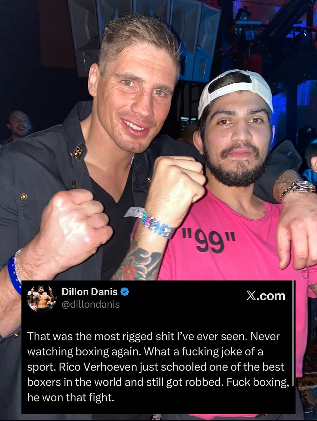 The undisputed heavyweight boxing champion of the world.