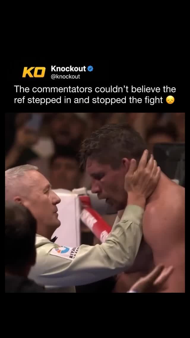 How do you rate the stoppage??

(Via @daznboxing)