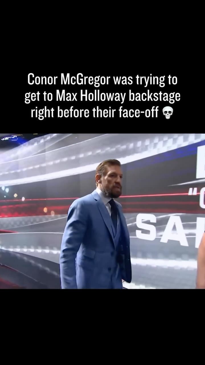 McGregor is ITCHING to go 😂

(🎥 via @UFC)

#UFC329 #ConorMcGregor