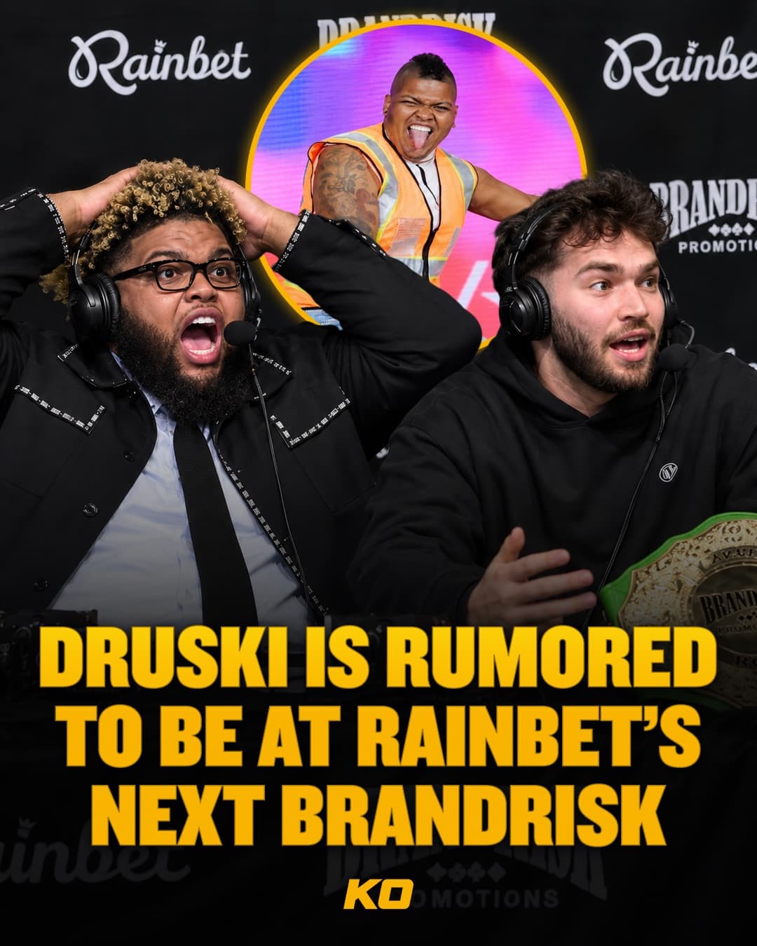 Druski in the commentary booth for fights would be so good 💀

#RainbetPartner #Druski #Brandrisk