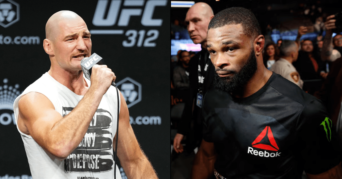 Sean Strickland, Tyron Woodley Clash Over Din Thomas