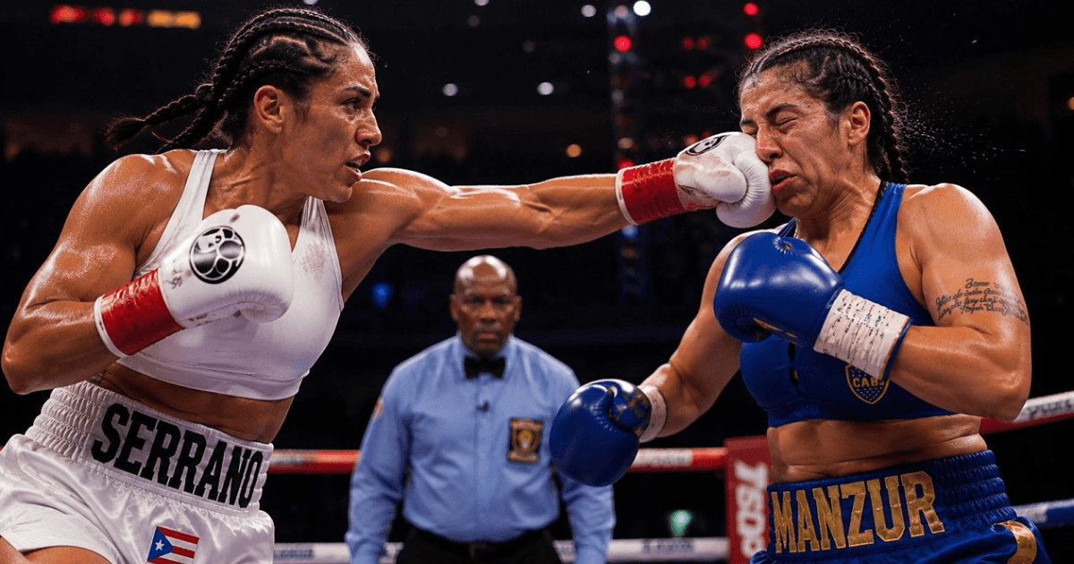 Amanda Serrano Defends Titles vs. Lucrecia Manzur Tonight