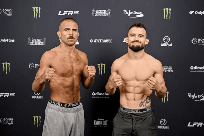 LFA 239: Mecate vs. Exposito Headlines Ventura Card
