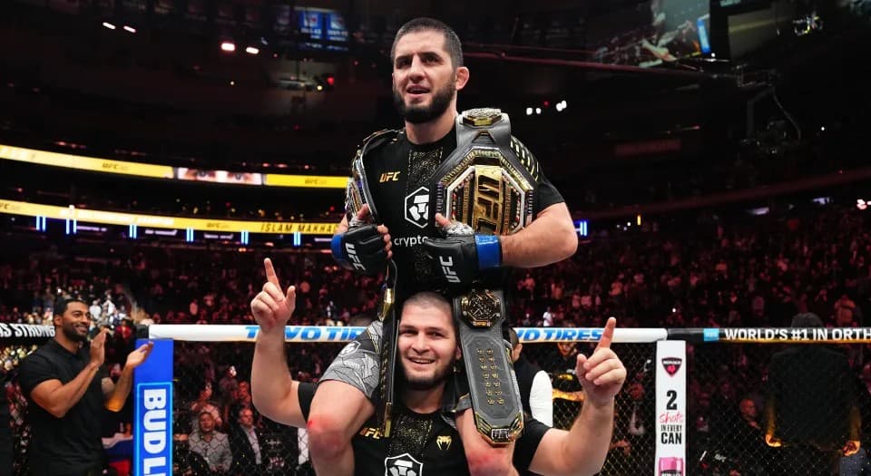 Makhachev Sets UFC Win-Streak Record at UFC 331