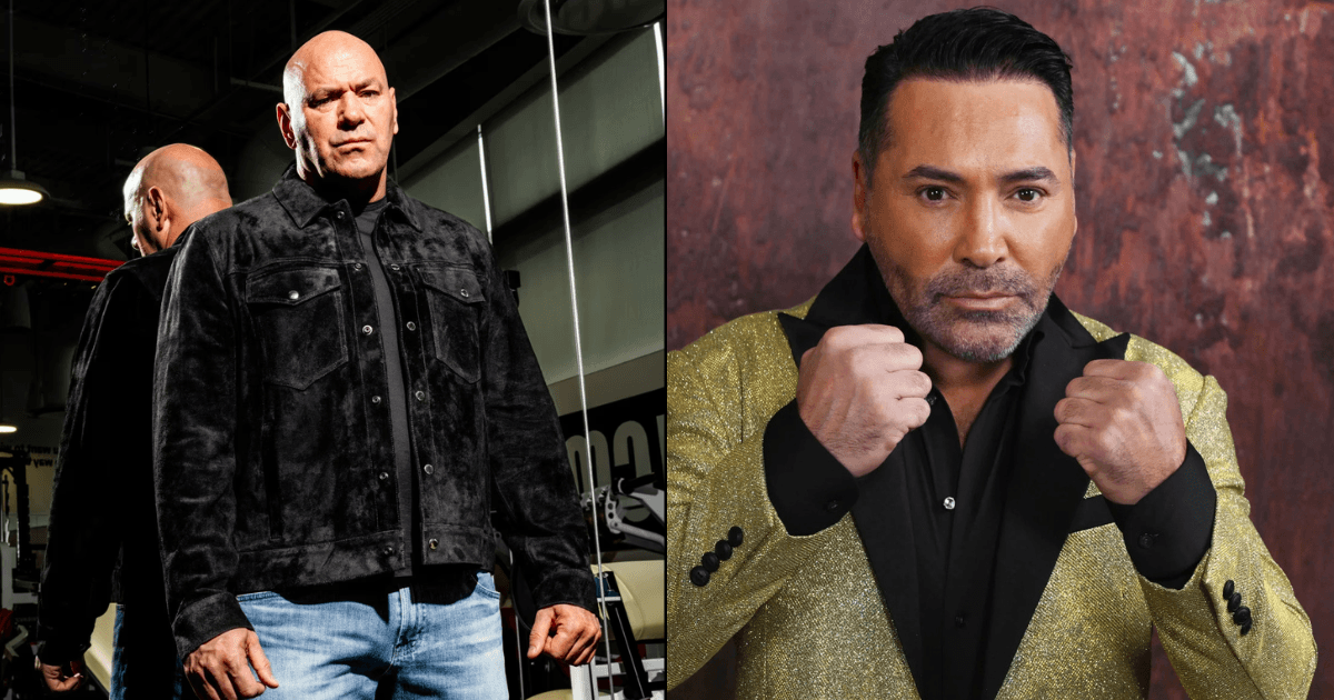 Oscar De La Hoya Says He's Ready to Fight Dana White