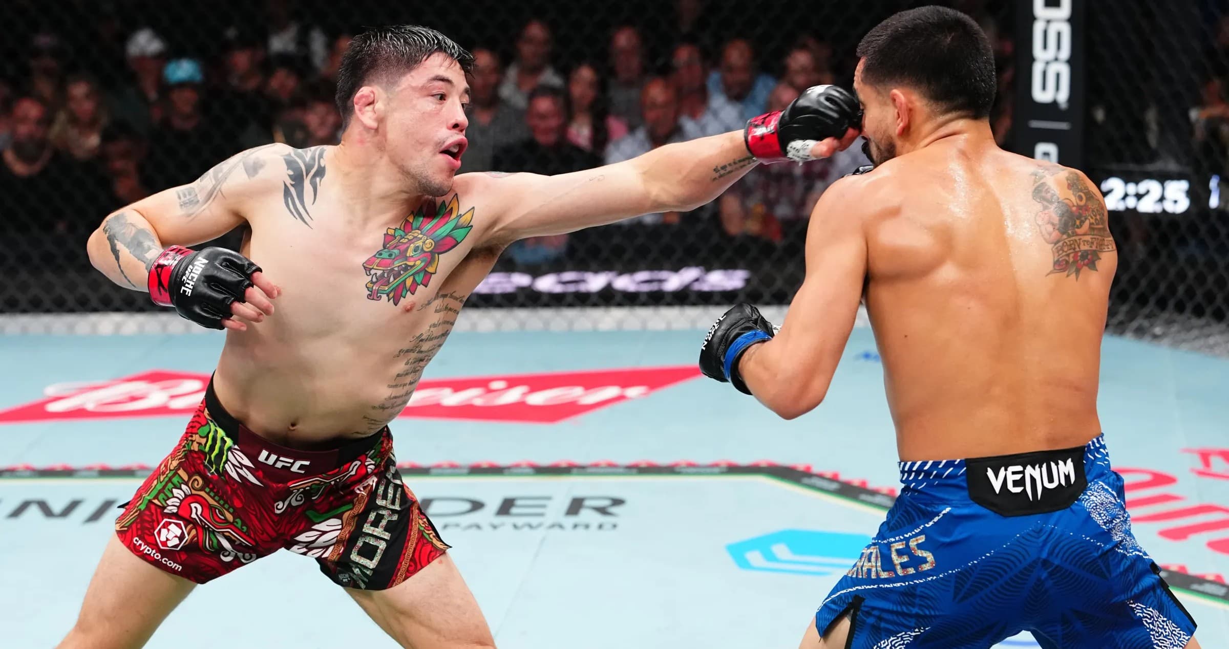 Brandon Moreno Snaps Skid, Edges Joseph Morales at Noche UFC