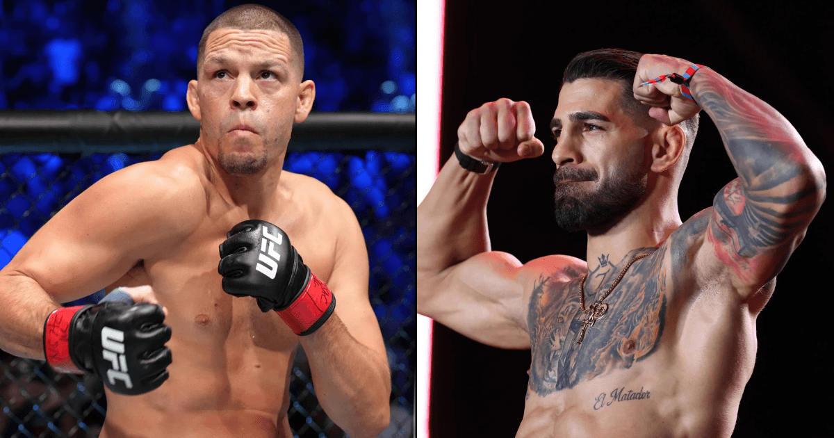 Nate Diaz Calls Ilia Topuria a 'Punching Bag' After UFC Loss