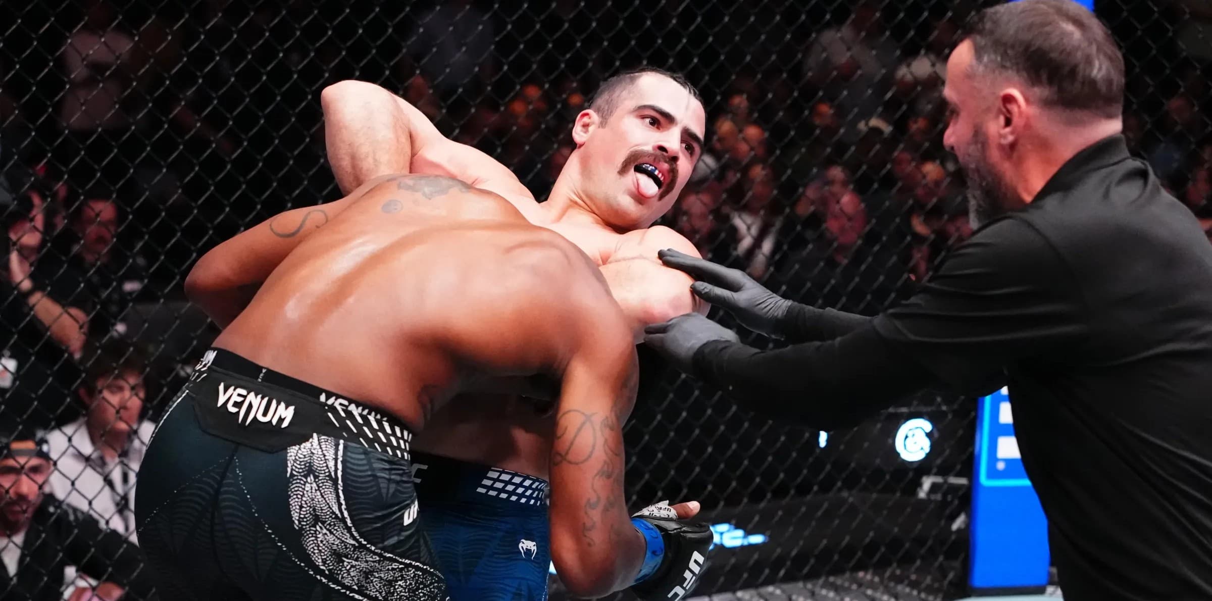 Luis Hernandez's Guillotine Was UFC Vegas' Best Finish