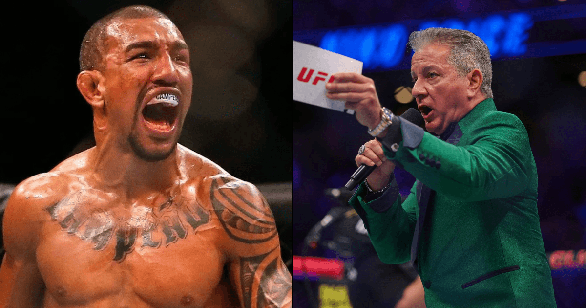 Bruce Buffer Sends Support to Raoni Barcelos After Scare