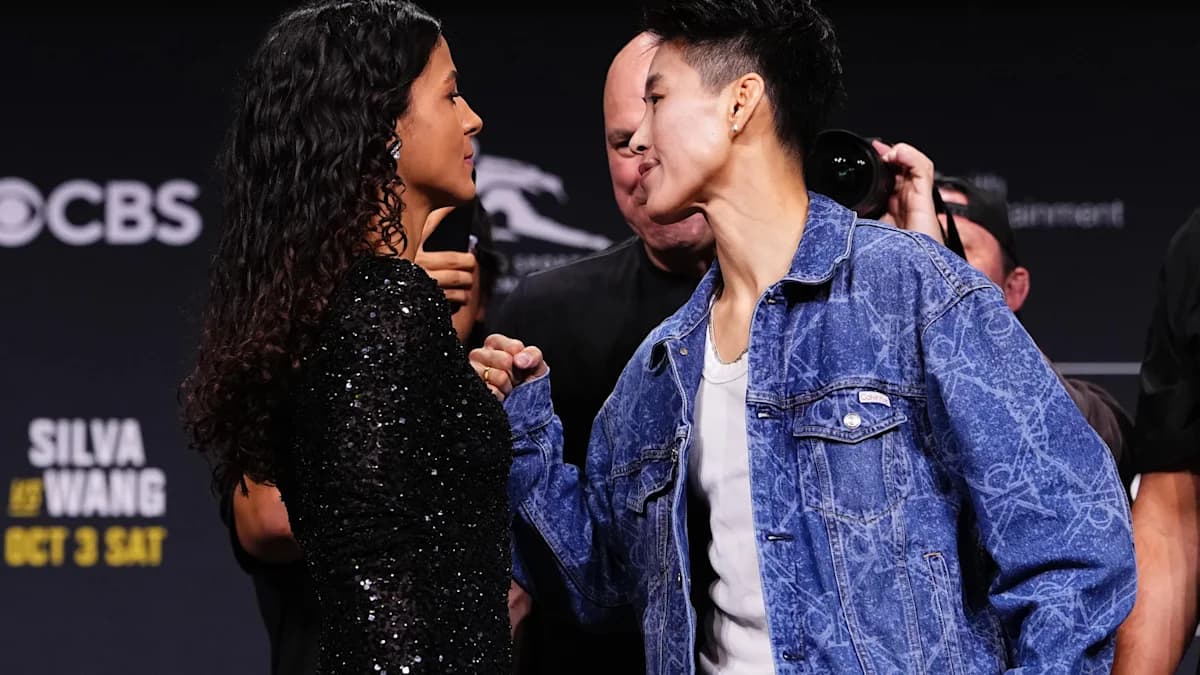 UFC 332 Weigh-Ins: Silva, Wang Make Weight for Title Fight
