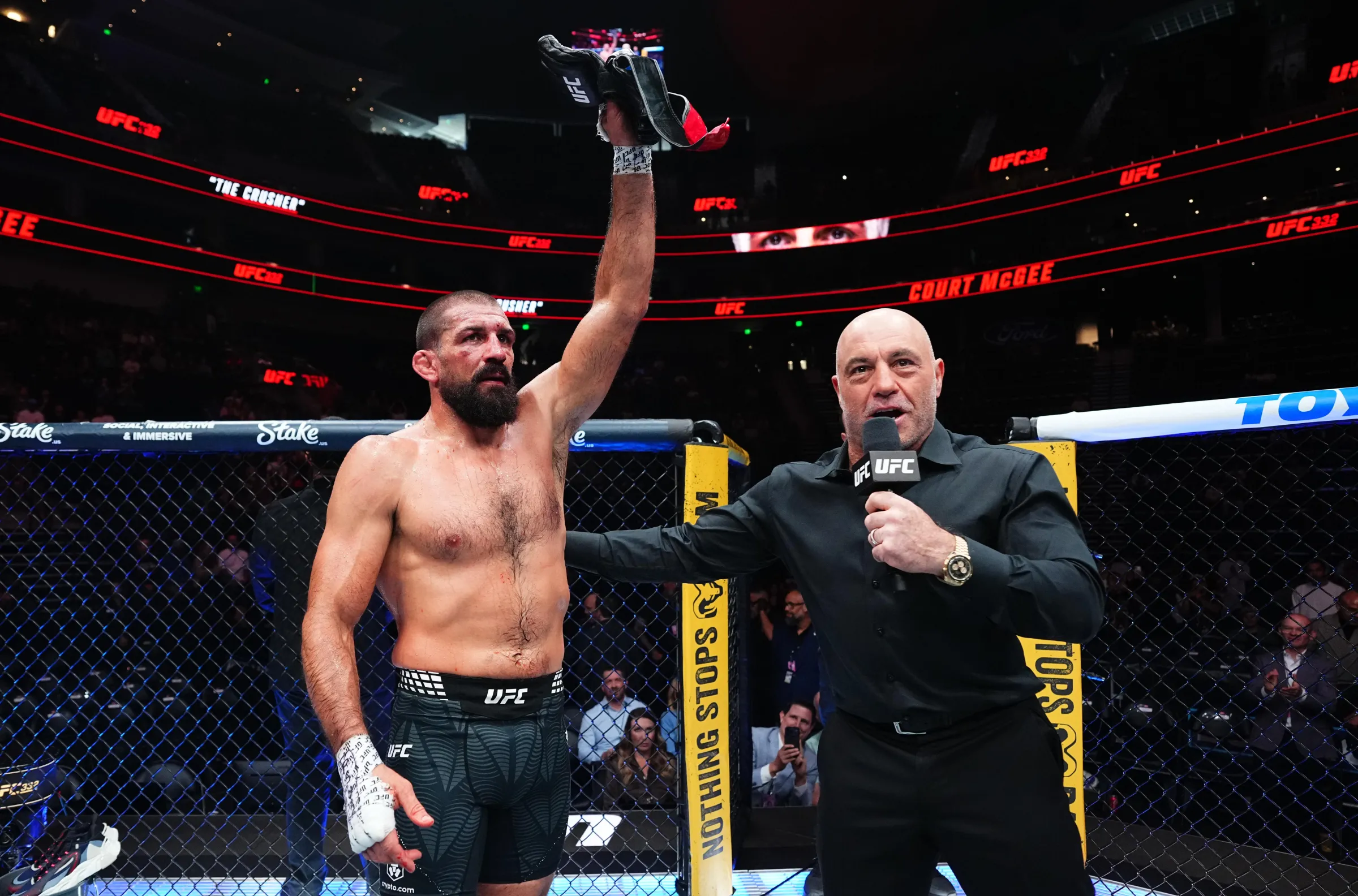 Court McGee Retires After TKO Loss to Eric Nolan at UFC 332
