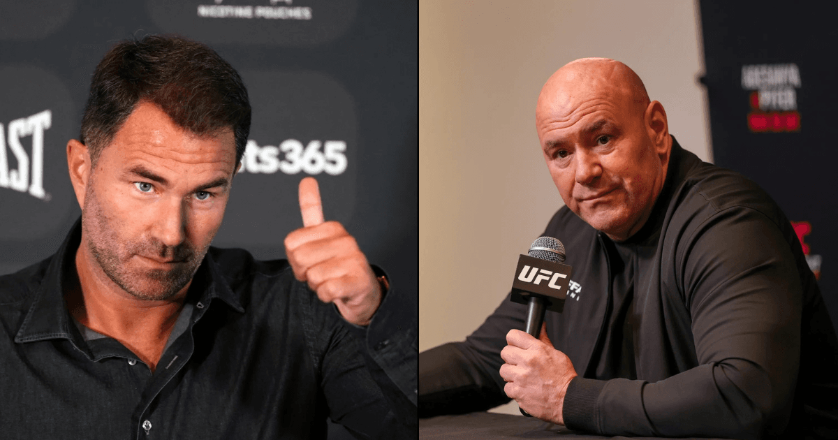 Dana White Fires Back at Eddie Hearn Over Fury-Joshua