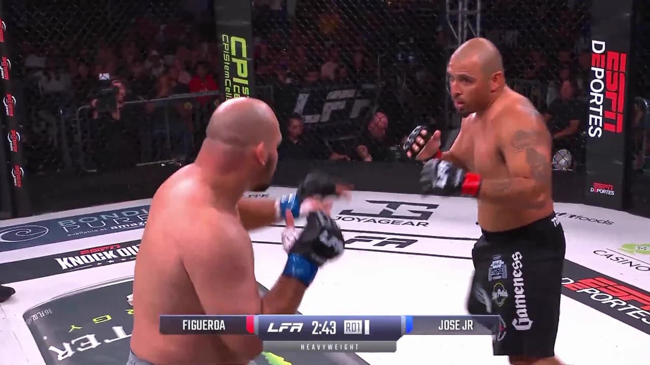 Figueroa Rallies From Guillotine Twice for LFA 243 TKO