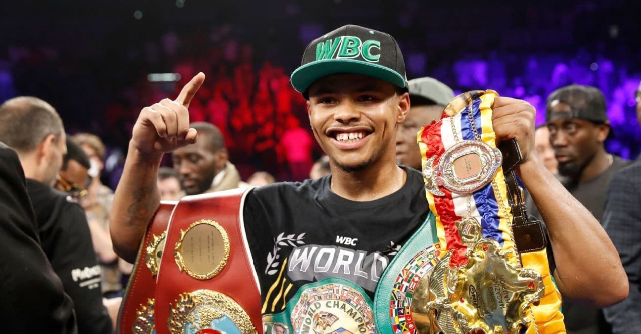 Shakur Stevenson Gets Released From Zuffa Boxing