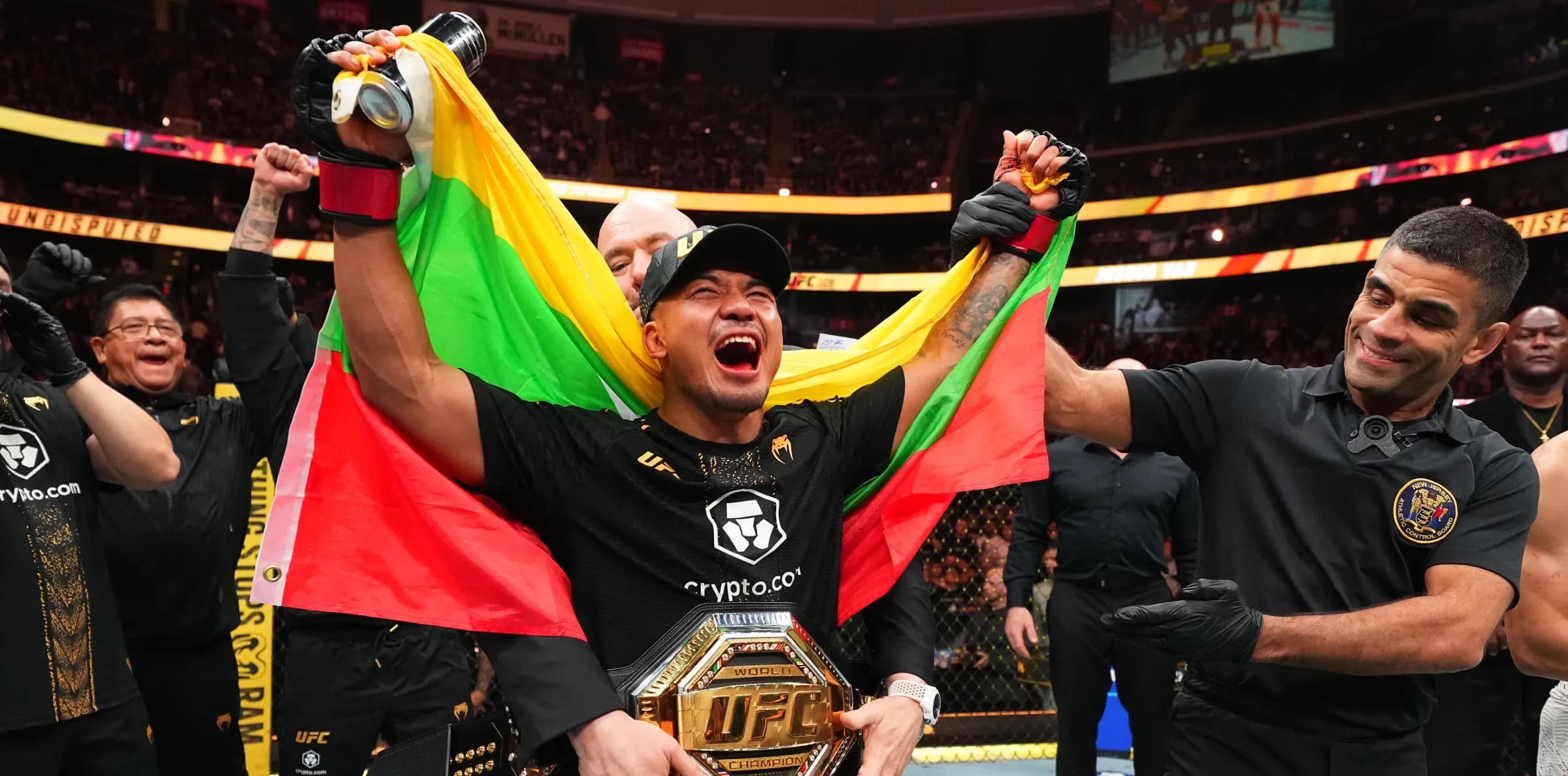 Joshua Van Breaks From Sean Strickland on UFC Pay Fight