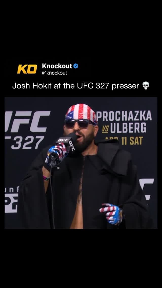 Absolute maniac 😭
(Via @UFC)