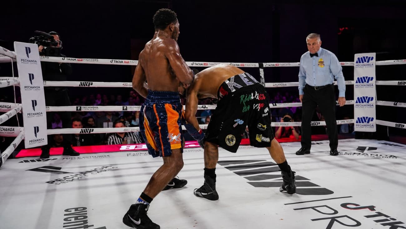Jahmal Harvey Blasts Out Keb del Valle Early in Temecula