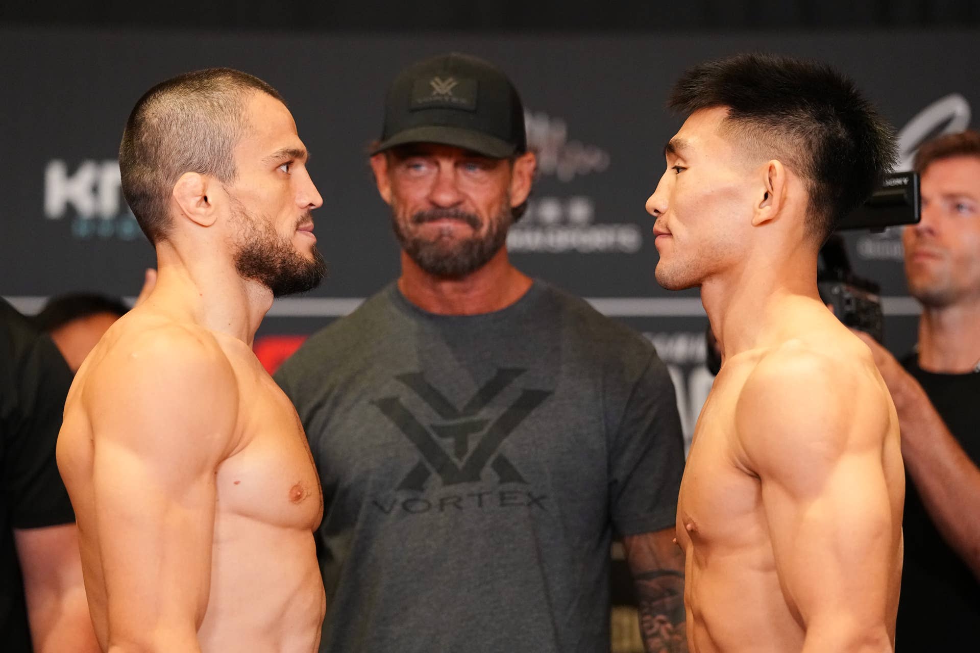 Nurmagomedov, Song Yadong Face Off Ahead of UFC Shanghai