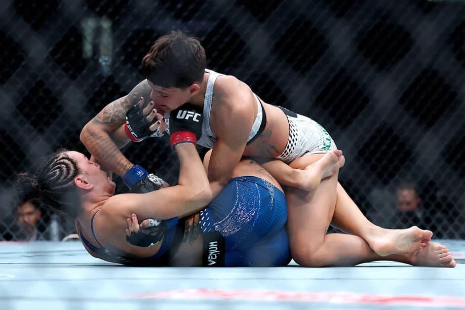 Casey O'Neill Details Wild Armbar Finish at UFC 331
