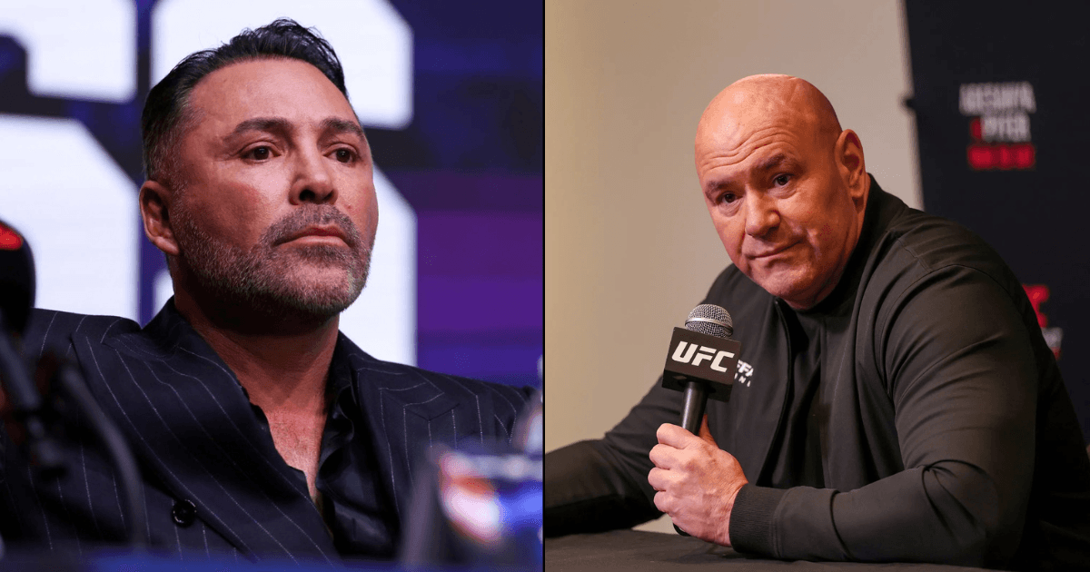 Dana White Disputes Oscar De La Hoya's Garcia-Benn Snub Claim