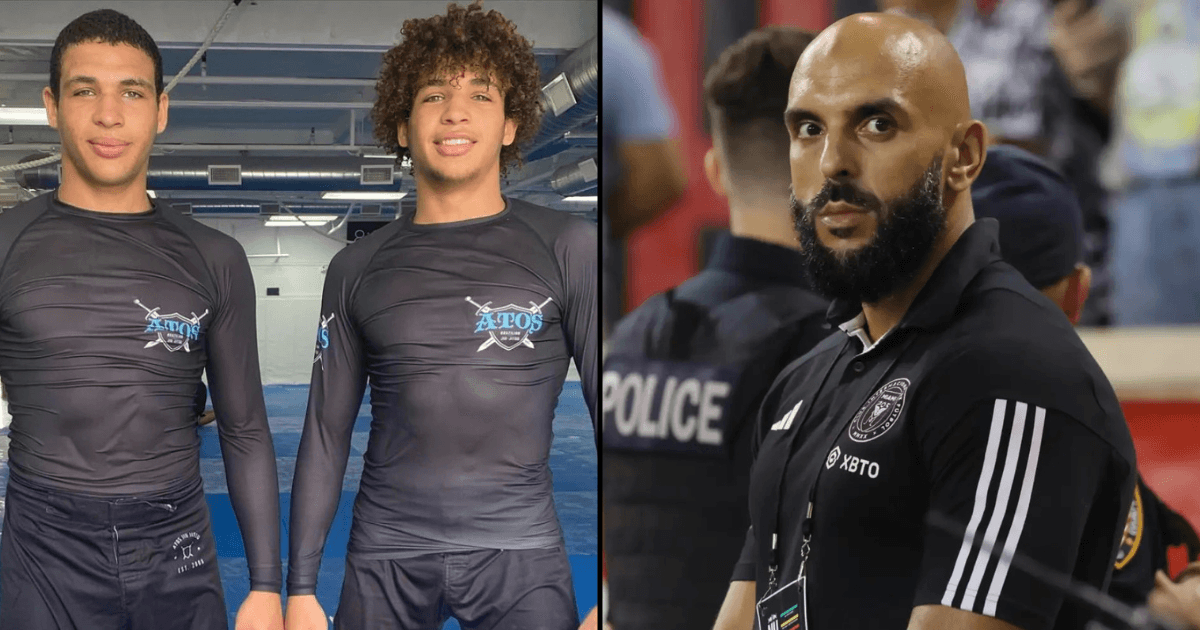 Ruotolo Brothers Give Messi's Bodyguard a Grappling Lesson