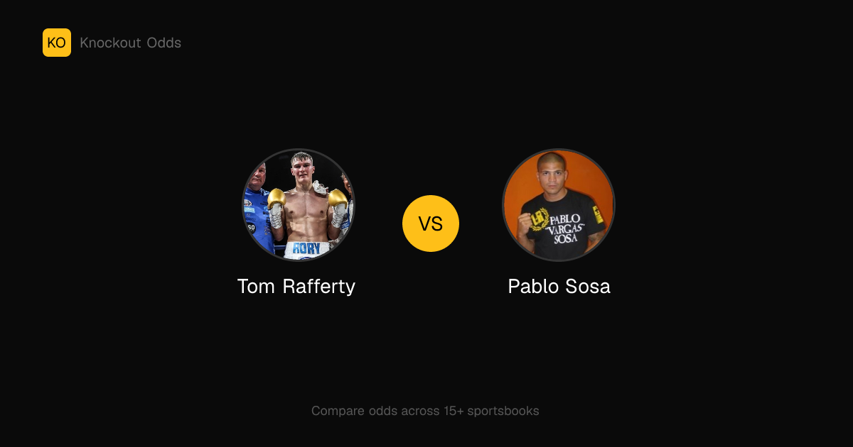 Tom Rafferty vs Pablo Sosa Odds & Betting Lines | Knockout Odds